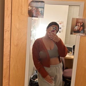 Cute cropped american eagle cardigan!